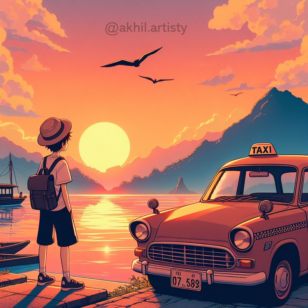 A boy wearing a hat in manali